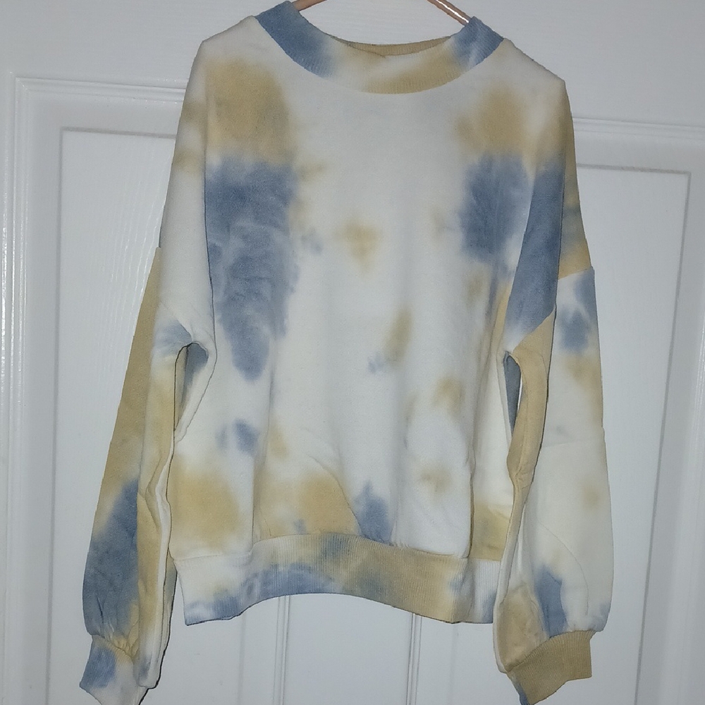 Love, Fire Kids Tie Dye Sweatshirt